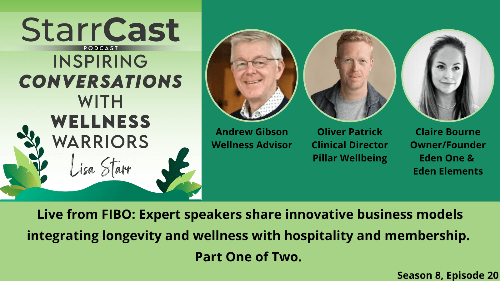 Live from FIBO: Longevity, Wellness & Hospitality Converge, Part 1 of 2