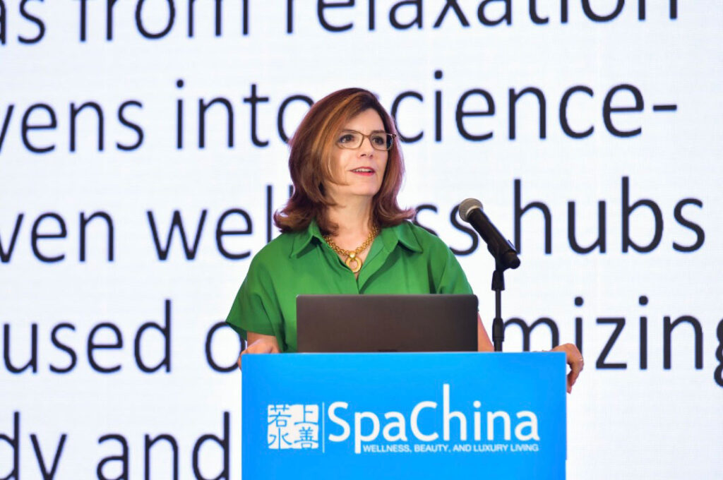 Lisa Starr Speaking at Spa China